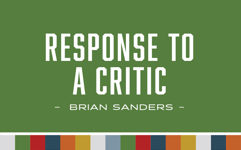 Response to a Critic